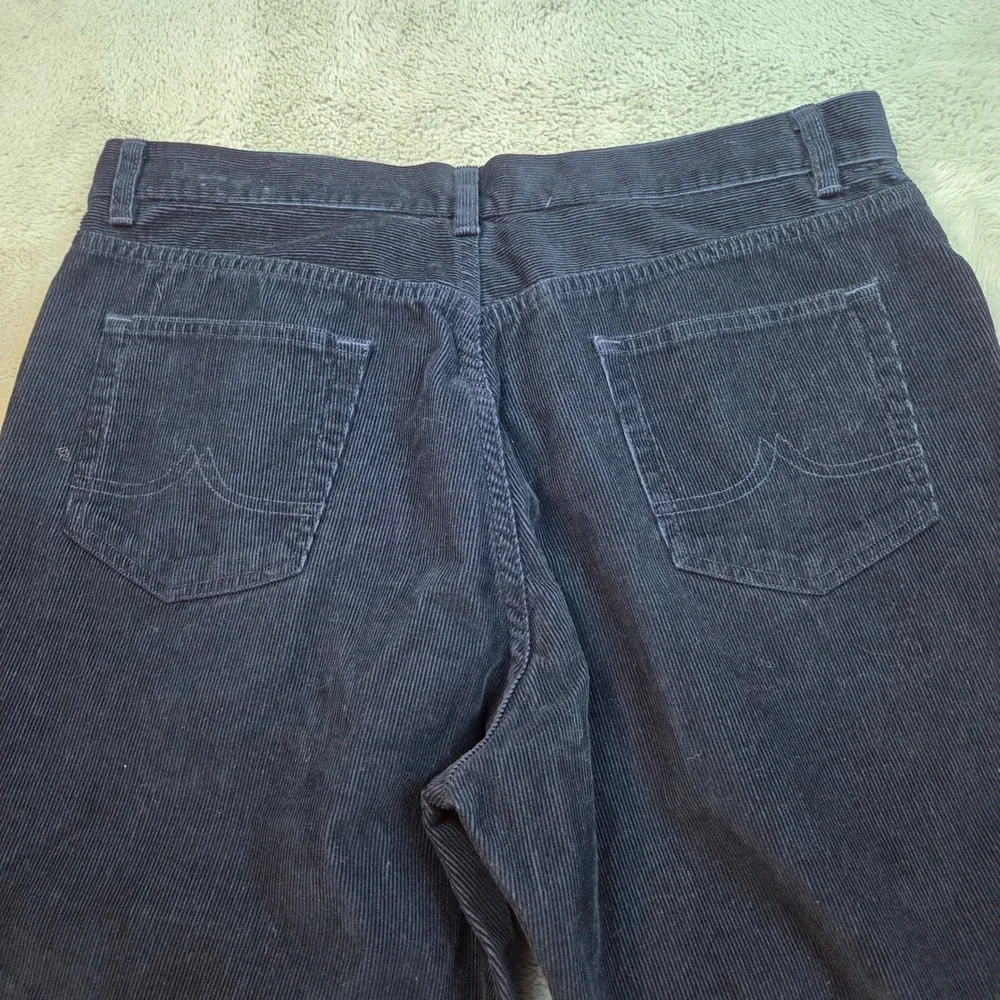 Brooks Brothers 346 Corduroy Pants Mens 36x32 Navy Blue Straight Leg Cotton - Picture 8 of 8